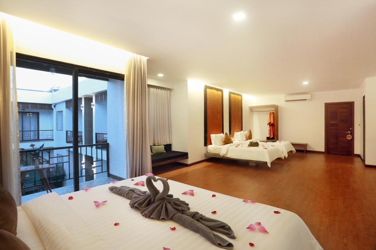 Central Corner Suite سيام ريب المظهر الخارجي الصورة