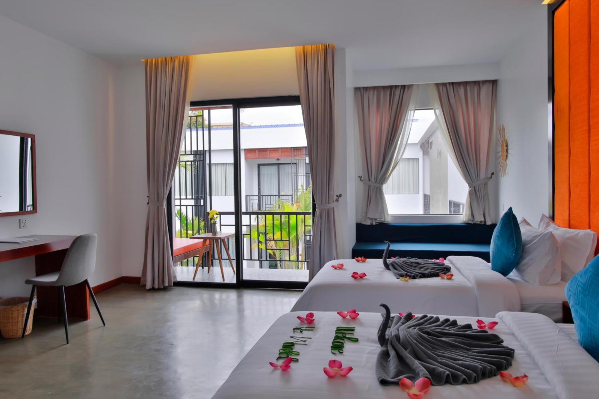 Central Corner Suite سيام ريب المظهر الخارجي الصورة